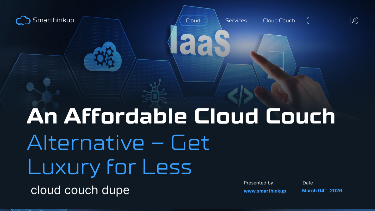 Affordable Cloud Couch dupe – luxury sofa alternative for modern living room