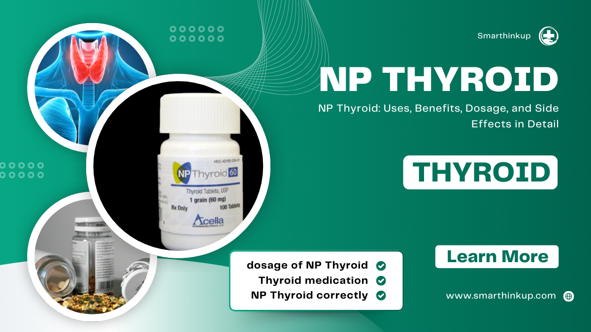 NP Thyroid medication tablets for hypothyroidism treatment
